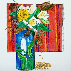 Helebore with Cones and Seeds, 2016 (Copyright Treld Pelkey Bicknell)