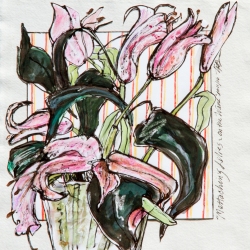 Mattachin's Lillies on the Wane, 2016 (Copyright Treld Pelkey Bicknell)