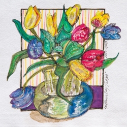 Mother's Day Tulips, 2015 (Copyright Treld Pelkey Bicknell)